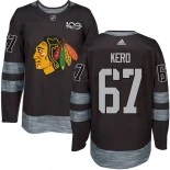 Tanner Kero Black Chicago Blackhawks #67 1917-2017 100th Anniversary Adidas Premier Jersey