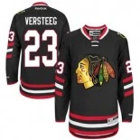 2014 Stadium #23 Kris Versteeg Authentic Jersey Black Size M 48 L 50 XL 52 XXL 54 XXXL 56
