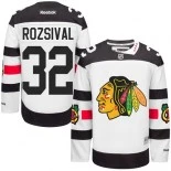 Michal Rozsival White Chicago Blackhawks #32 2016 Stadium Series Premier Jersey