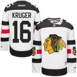 Chicago Blackhawks #16 Marcus Kruger Premier 2016 Stadium Series White Jersey Sale Size 48/M|50/L|52/XL|54/XXL|56/XXXL