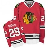 Chicago Blackhawks #29 Bryan Bickell Authentic Red Home Jersey