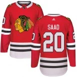 Kid's Brandon Saad Chicago Blackhawks #20 Red Home Adidas Authentic Jersey