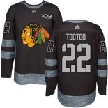 Jordin Tootoo Black Chicago Blackhawks #22 1917-2017 100th Anniversary Adidas Premier Jersey
