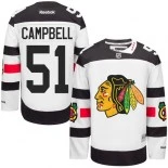 Brian Campbell White Chicago Blackhawks #51 2016 Stadium Series Authentic Jersey