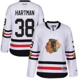 Women's Ryan Hartman White Chicago Blackhawks #38 2017 Winter Classic Premier Jersey