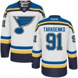 St. Louis Blues #91 Vladimir Tarasenko Authentic Away White Jersey - Blackhawks Player Jersey