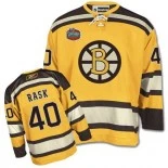 Boston Bruins #40 Tuukka Rask Authentic Winter Classic Gold Jersey - Blackhawks Player Jersey