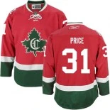 Montreal Canadiens #31 Carey Price Premier Third Red New CD Jersey - Blackhawks Player Jersey