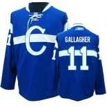 Montreal Canadiens #11 Brendan Gallagher Premier Third Blue Jersey - Blackhawks Player Jersey