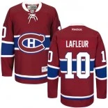 Montreal Canadiens #10 Guy Lafleur Premier Home Red Jersey - Blackhawks Player Jersey