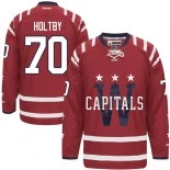 Washington Capitals #70 Braden Holtby Authentic Red 2015 Winter Classic Jersey - Blackhawks Player Jersey