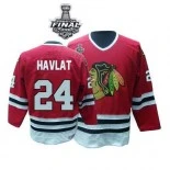 Martin Havlat Red Throwback Authentic With 2013 Stanley Cup Finals Patch Jersey Size S|M|L|XL|XXL|XXXL|XXXXL