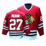 Jeremy Morin Red Throwback Authentic Jersey Size S|M|L|XL|XXL|XXXL|XXXXL