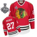 Jeremy Roenick Red Throwback Authentic With 2013 Stanley Cup Finals Patch Jersey Size S|M|L|XL|XXL|XXXL|XXXXL