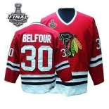 ED Belfour Authentic Red Throwback With 2013 Stanley Cup Finals Patch Jersey Size S|M|L|XL|XXL|XXXL|XXXXL