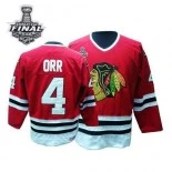 Bobby Orr Premier Red Throwback With 2013 Stanley Cup Finals Patch Jersey Size S|M|L|XL|XXL|XXXL|XXXXL