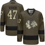 Chicago Blackhawks Rob Scuderi #47 Green Camo Player Jersey Sale Size 48/M|50/L|52/XL|54/XXL|56/XXXL