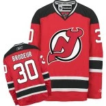 New Jersey Devils #30 Martin Brodeur Premier Home Red Jersey - Blackhawks Player Jersey