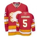 Calgary Flames #5 Mark Giordano Premier Third Red Jersey - Blackhawks Player Jersey