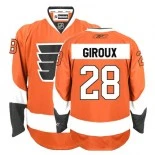 Philadelphia Flyers #28 Claude Giroux Premier Home Orange Jersey - Blackhawks Player Jersey