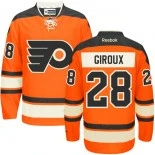 Philadelphia Flyers #28 Claude Giroux Premier New Third Orange Jersey - Blackhawks Player Jersey