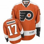 Philadelphia Flyers #17 Wayne Simmonds Premier Home Orange Jersey - Blackhawks Player Jersey