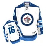 Winnipeg Jets #16 Andrew Ladd Premier Away White Jersey - Blackhawks Player Jersey