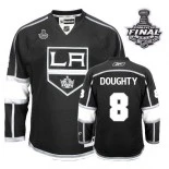 Drew Doughty Authentic Black Home Jersey With Stanley Cup Finals For Sale Size M/48|L/50|XL/52|XXL/54|XXXL/56
