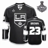 Dustin Brown Premier Black Home Jersey With Stanley Cup Finals For Sale Size M/48|L/50|XL/52|XXL/54|XXXL/56