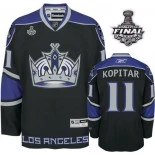 Anze Kopitar Black Third Premier Jersey With Stanley Cup Finals For Sale Size M/48|L/50|XL/52|XXL/54|XXXL/56