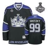 Wayne Gretzky Black Third Premier With Stanley Cup Jersey For Sale Size M/48|L/50|XL/52|XXL/54|XXXL/56