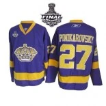 Alexei Ponikarovsky Purple Authentic With Stanley Cup Jersey For Sale Size M/48|L/50|XL/52|XXL/54|XXXL/56