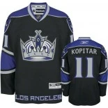 Los Angeles Kings #11 Anze Kopitar Premier Third Black Jersey - Blackhawks Player Jersey