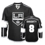 Los Angeles Kings #8 Drew Doughty Authentic Home Black Jersey - Blackhawks Player Jersey