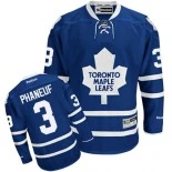 Toronto Maple Leafs #3 Dion Phaneuf Premier Home Royal Blue Jersey - Blackhawks Player Jersey