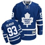 Toronto Maple Leafs #93 Doug Gilmour Authentic Home Royal Blue Jersey - Blackhawks Player Jersey
