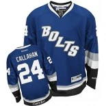 Tampa Bay Lightning #24 Ryan Callahan Authentic Third Blue Jersey - Blackhawks Player Jersey
