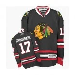 Chicago Blackhawks Authentic Black Sheldon Brookbank Jersey Sale Size 48/M|50/L|52/XL|54/XXL|56/XXXL