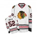 Kids Chicago Blackhawks #52 Premier White Road Brandon Bollig Jersey For Sale Sizes kids S-M-L-XL