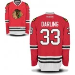 Chicago Blackhawks #33 Scott Darling Authentic Red Home Jersey Sale Size 48/M|50/L|52/XL|54/XXL|56/XXXL