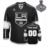 Los Angeles Kings Customized Black Home Authentic Jersey With Stanley Cup Finals For Sale Size M/48|L/50|XL/52|XXL/54|XXXL/56