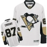 Pittsburgh Penguins #87 Sidney Crosby Premier Away White Jersey - Blackhawks Player Jersey