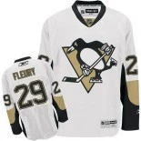 Pittsburgh Penguins #29 Marc-Andre Fleury Premier Away White Jersey - Blackhawks Player Jersey