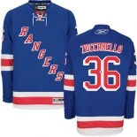 New York Rangers #36 Mats Zuccarello Premier Home Royal Blue Jersey - Blackhawks Player Jersey