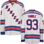 New York Rangers #93 Keith Yandle Premier Away White Jersey - Blackhawks Player Jersey