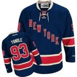 New York Rangers #93 Keith Yandle Authentic Third Navy Blue Jersey - Blackhawks Player Jersey