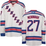 New York Rangers #27 Ryan McDonagh Premier Away White Jersey - Blackhawks Player Jersey