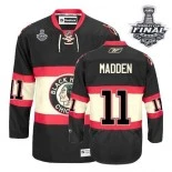 John Madden Premier Black New Third With 2013 Stanley Cup Finals Patch Jersey Size S|M|L|XL|XXL|XXXL|XXXXL