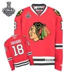 Denis Savard Red Home Premier With 2013 Stanley Cup Finals Patch Jersey Size S|M|L|XL|XXL|XXXL|XXXXL
