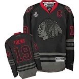 Jonathan Toews Black Ice Premier With 2013 Stanley Cup Finals Patch Jersey Size S|M|L|XL|XXL|XXXL|XXXXL
